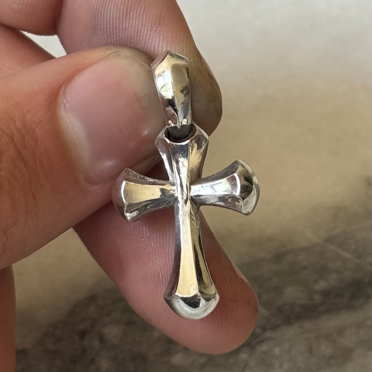 gothic cross pendant