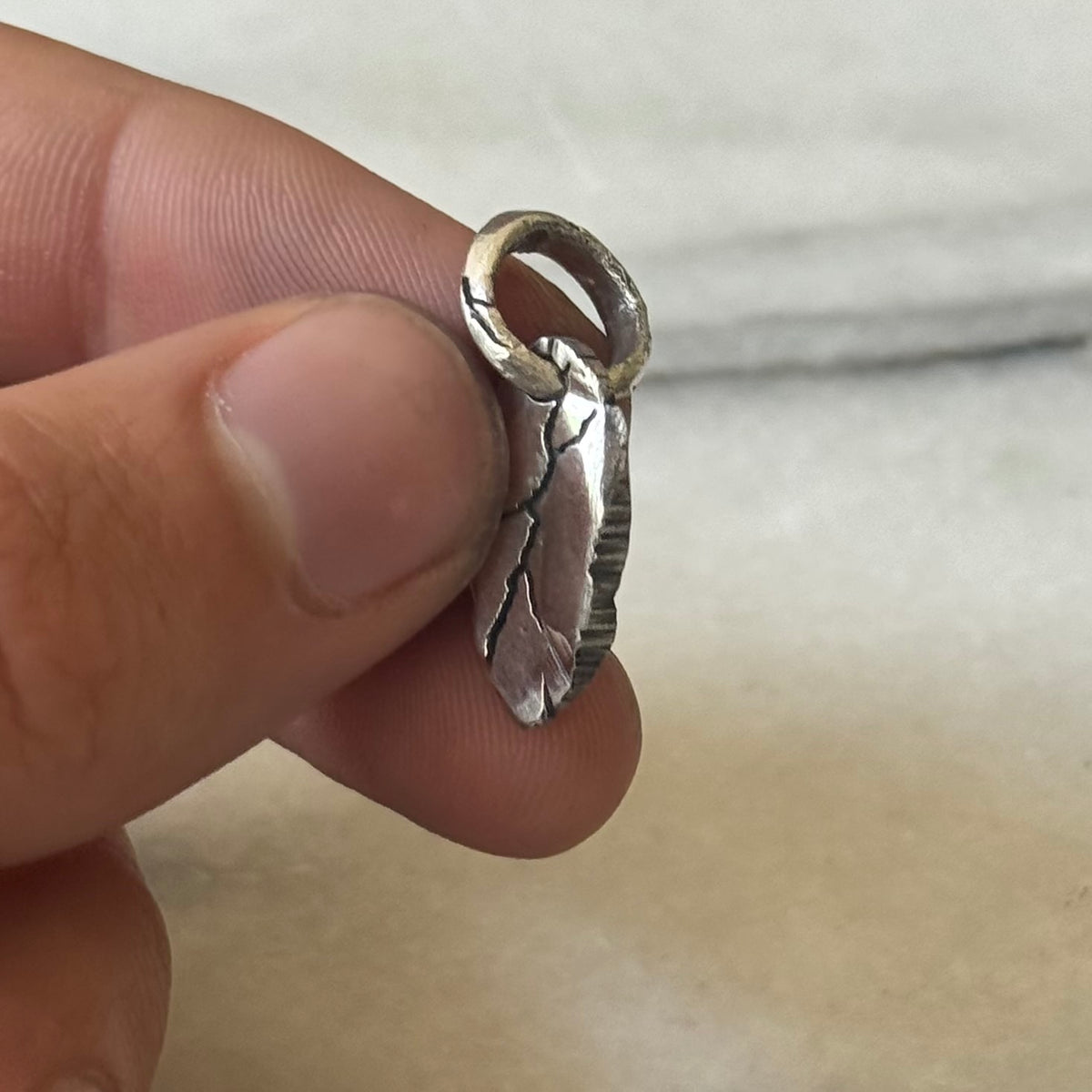 silver pendant 