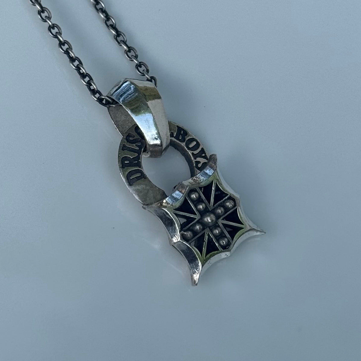 heavy hitter pendant sterling silver