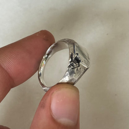 sterling silver ring men