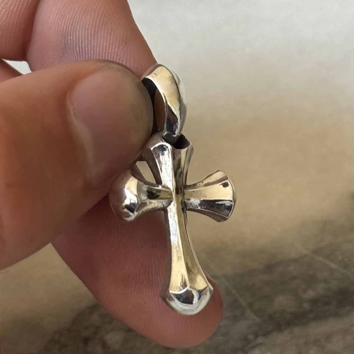 mens cross necklace