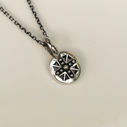 gothic silver cross pendant and necklace for men and women