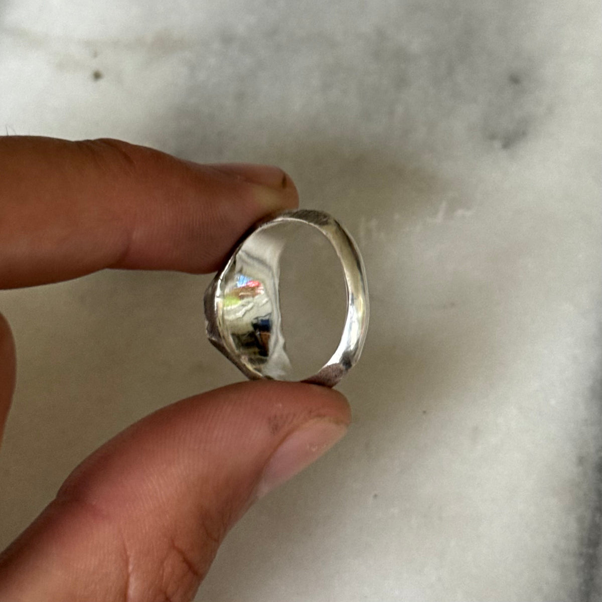 silver ring