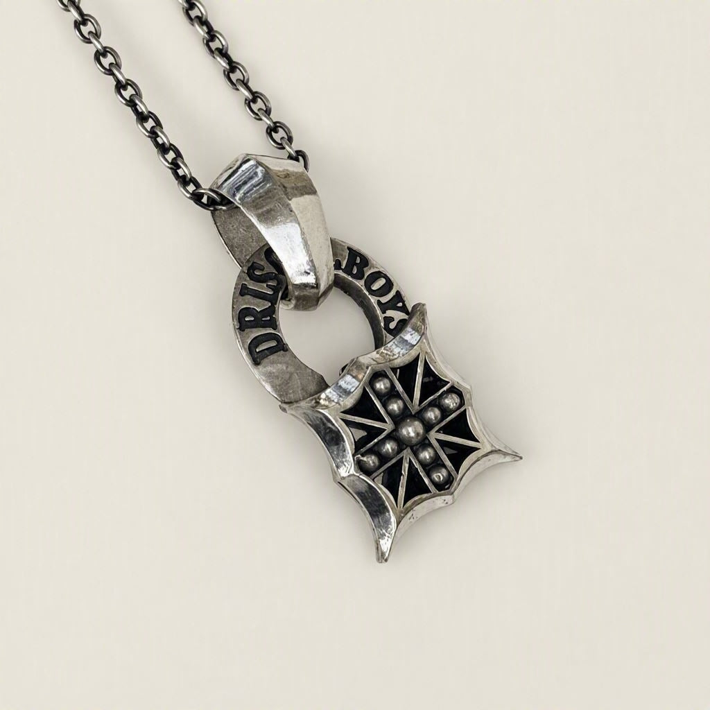 heavy hitter pendant sterling silver